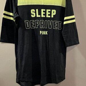 Black and Neon Yellow Lounge Shirt
